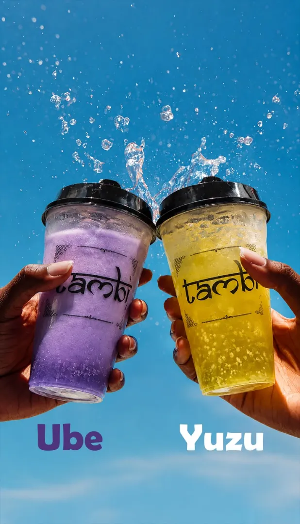 Flavoured hot drinks at Tambi Cafe