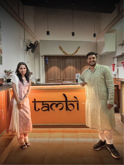 Cozy cafe in Vasai| Tambi